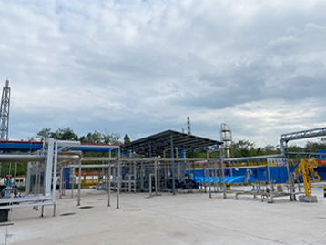 利用具有1000 kg/h氣化能力的大型蒸汽汽化器，滿足生產需要，維護安全生產